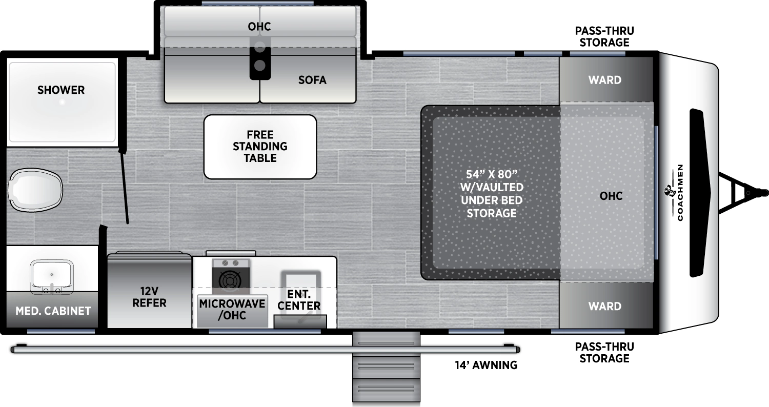 Freedom Express Select 18SE Floorplan